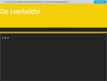 Tablet Screenshot of deleerladder.be